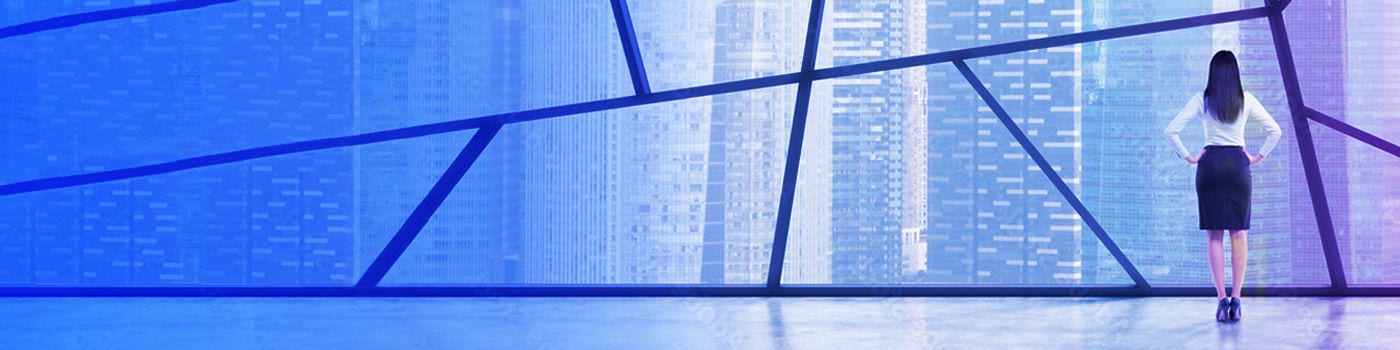 Women seeing outside from top