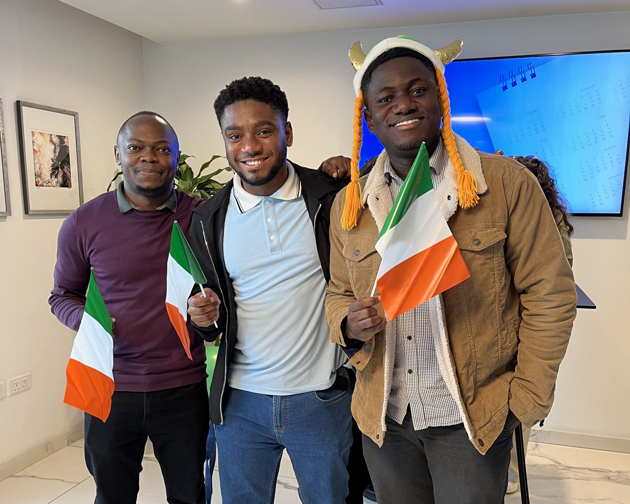 Drinks on the Terrace - St. Patrick