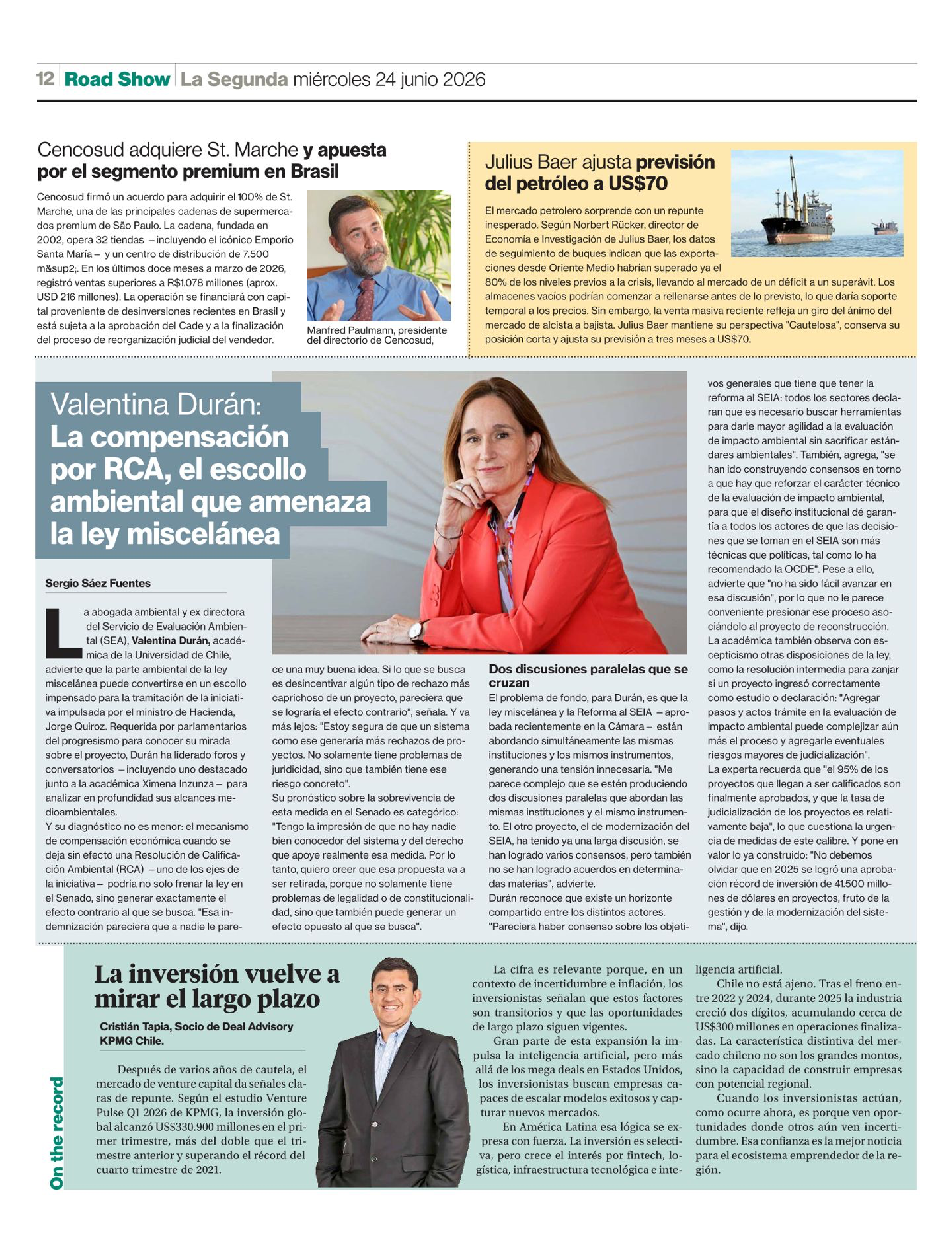 Columna la segunda Cristián Tapia