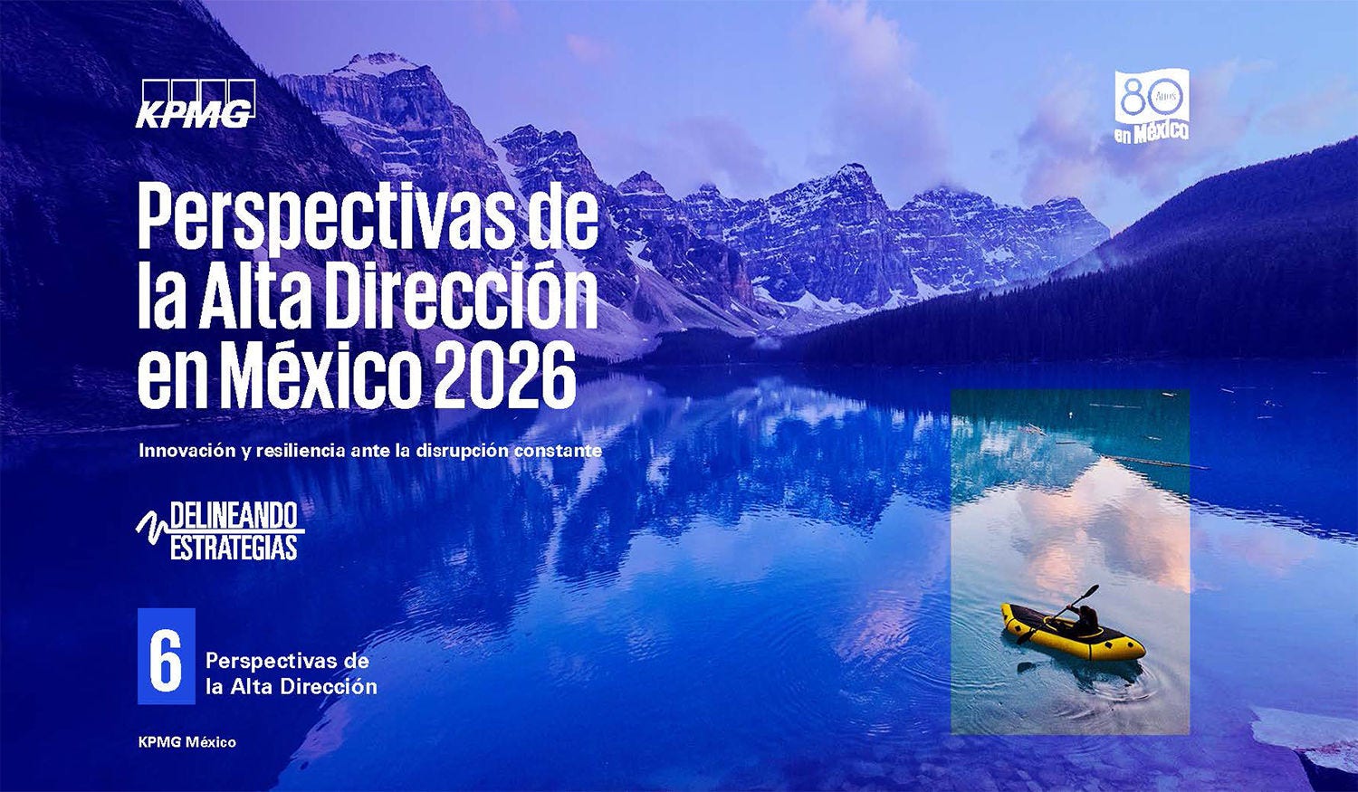La 21.a edición de Perspectivas de la Alta Dirección en México reúne la visión de 554 líderes, ofreciendo un panorama del entorno corporativo en liderazgo, innovación, tecnología, gestión de riesgos y sostenibilidad. El estudio invita a compartir hallazgos para enriquecer la toma de decisiones. KPMG refrenda su compromiso de acompañar a las organizaciones en acciones que impulsen resultados favorables.