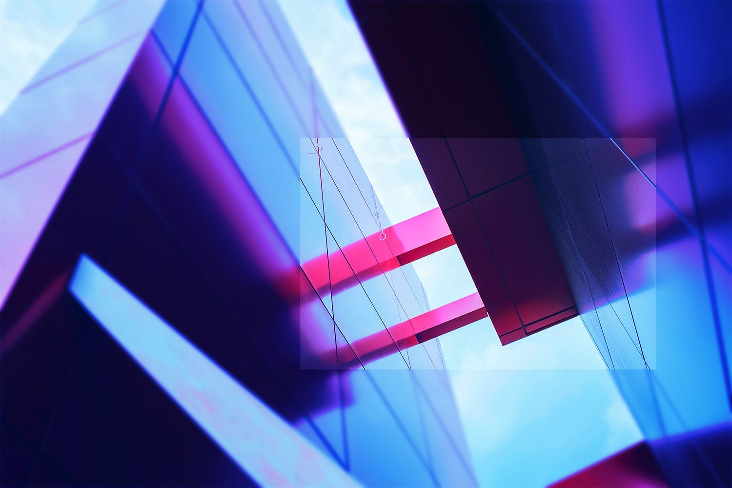 Blue purple abstract Blue purple abstract