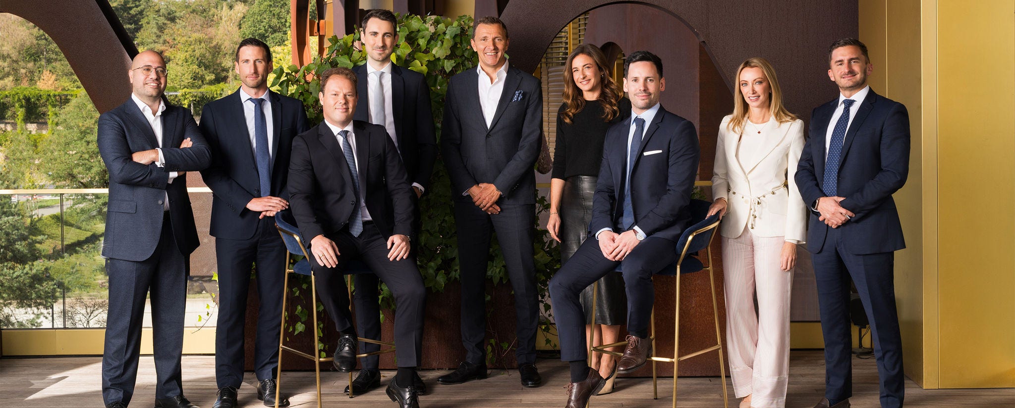 From left to right: Paul Potocki, Stephanie Zedda, Maxime Eglizot, Ulrike Menn, Nicolas Willemin