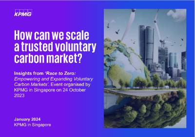 How can we scale ​a trusted voluntary carbon market?​