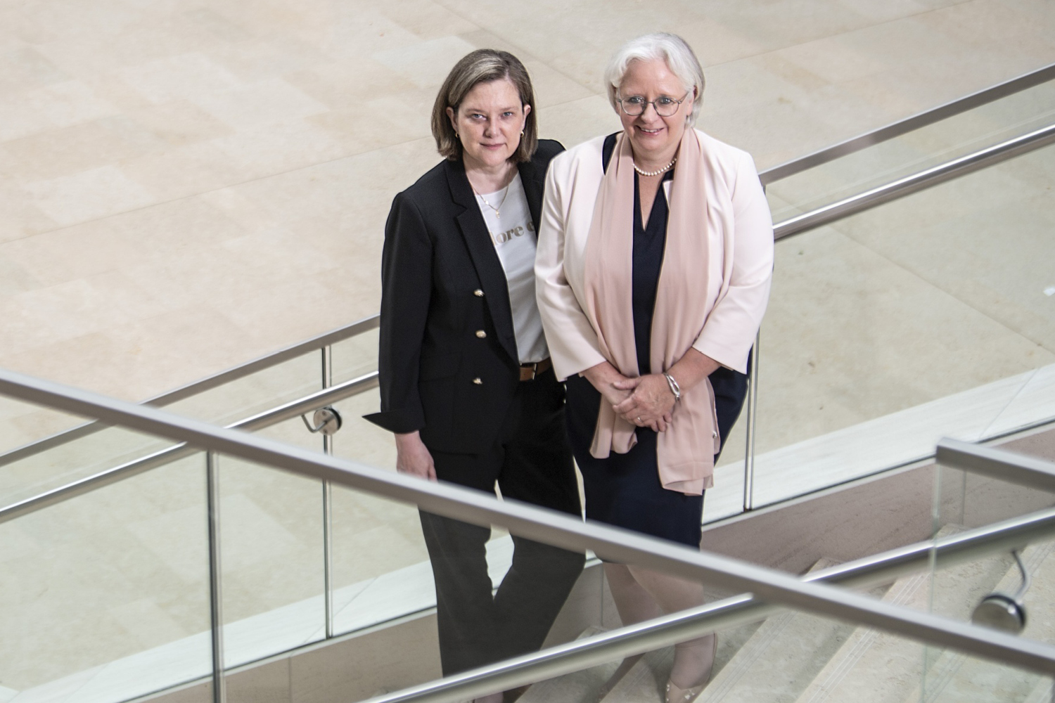 Carolien Van Echelpoel, Partner and Isabelle Meuleman, HR Director at KPMG in Belgium.