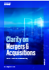 Clarity on Mergers & Acquisitions