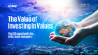 The ESG opportunity for APAC asset managers