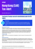 Hong Kong SAR Tax Alert - Issue 15, November 2024