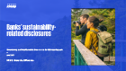 Banks'sustainability-related disclosures