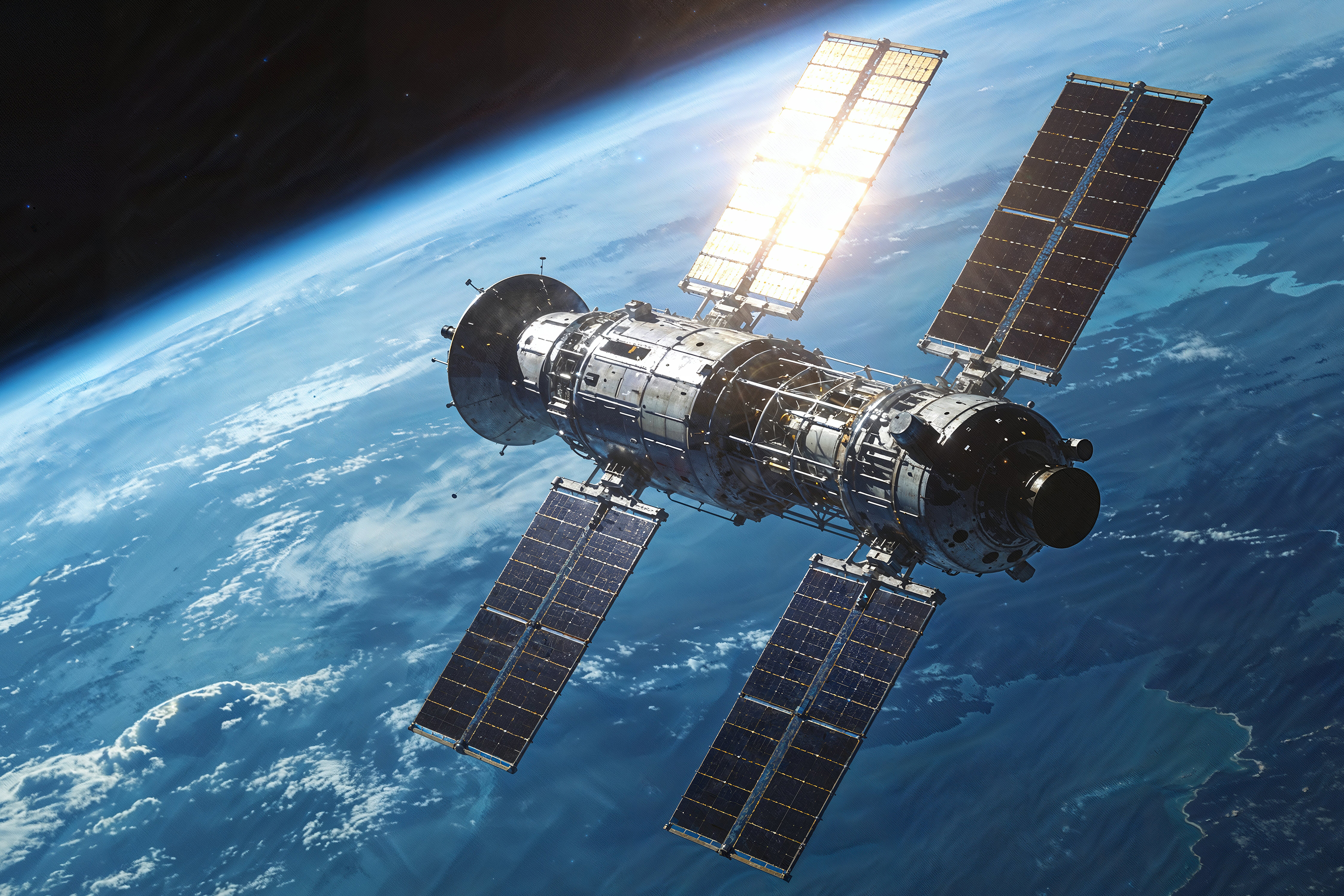 woman walking up a staircase