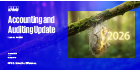 Accounting and Auditing Update January 2026