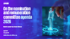 On the nomination and remuneration committee agenda 2026