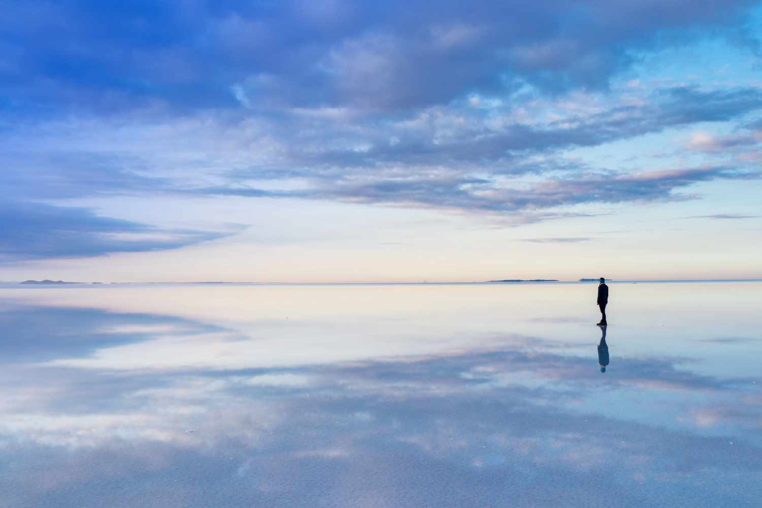 cloudy mountain tops