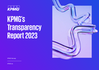 Open KPMGs Transparency report 2023