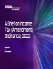 A Brief on Income Tax (Amendment) Ordinance, 2022