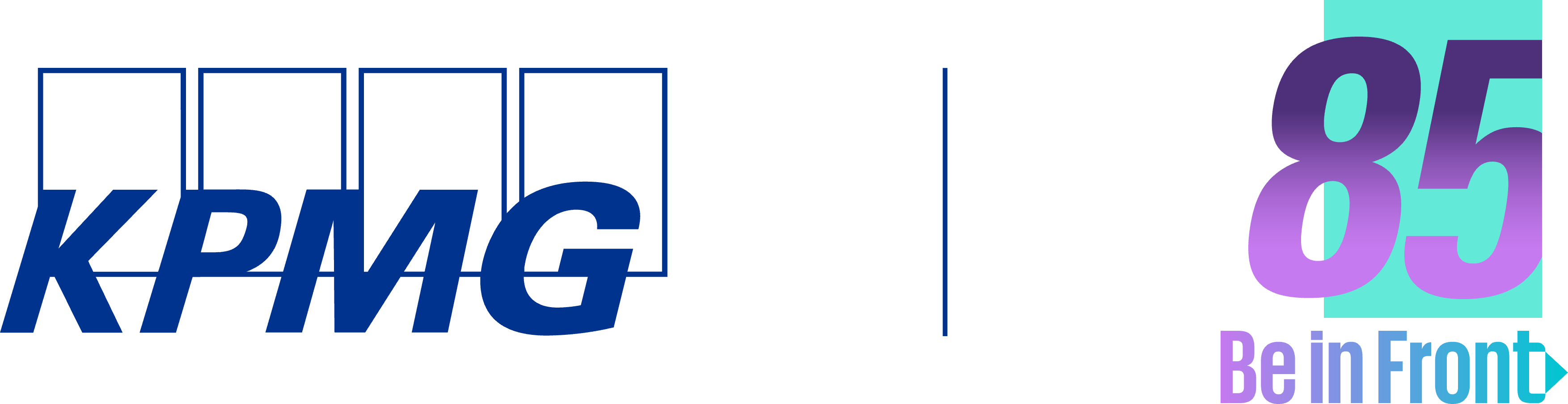 KPMG and 85th logo