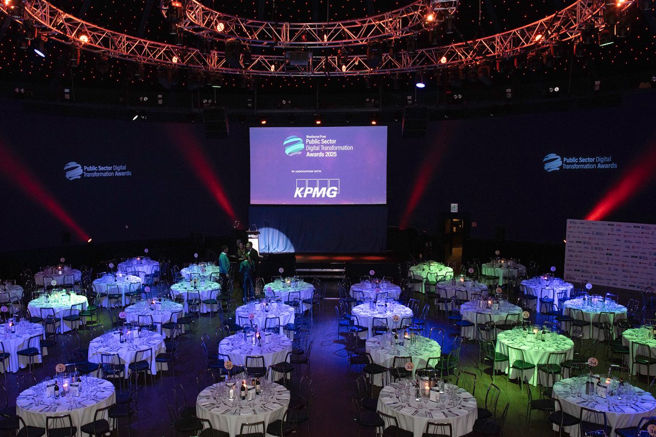 Room at Public Sector Digital Transformation Awards