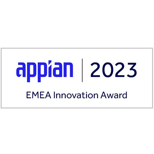 Appian 2023 EMEA Innovation Award