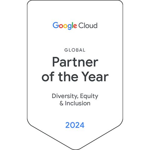 Google Cloud 2024 Global DEI Partner of the Year
