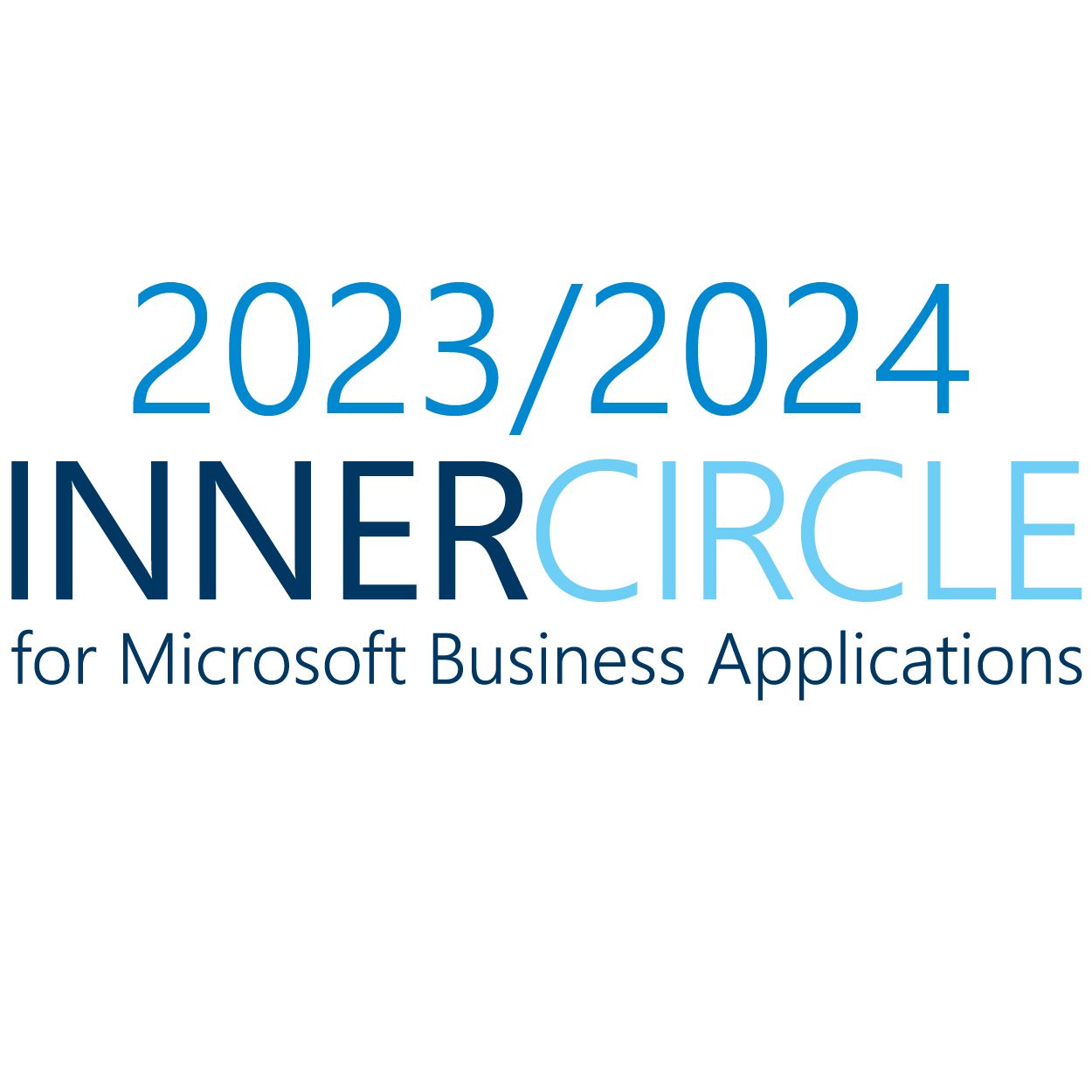 Microsoft Inner Circle 2023/2024 badge