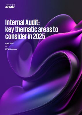 Internal Audit: Key Focus Areas For 2025 - KPMG Australia