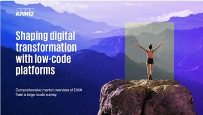 Shaping Digital Transformation With Low-code Platforms - KPMG Global