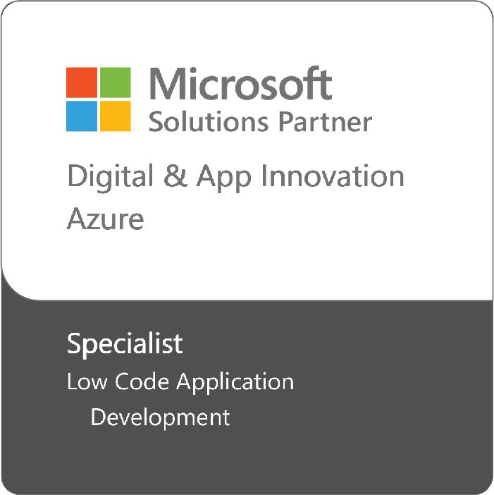 Microsoft Solutions Partner – Digital & App Innovation (Azure) badge
