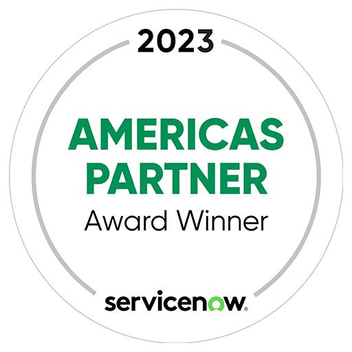 ServiceNow 2023 Americas Transformation Partner of the Year