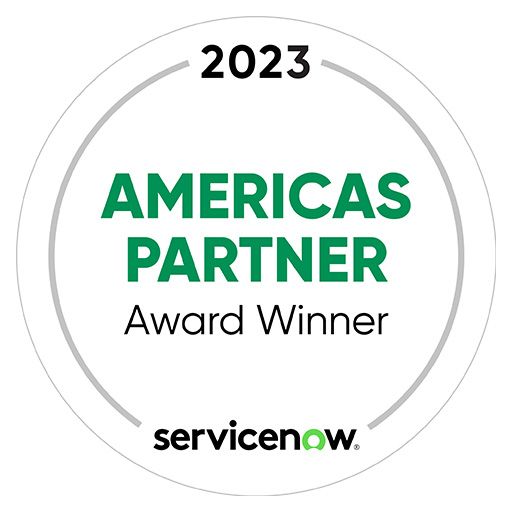 ServiceNow 2023 Americas Federal Partner of the Year