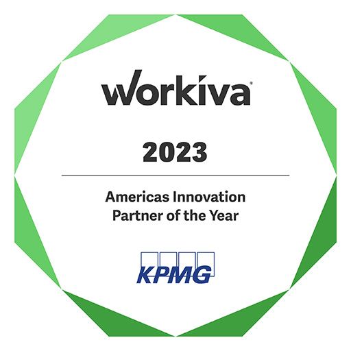 Workiva 2023 Americas Innovation Partner of the Year