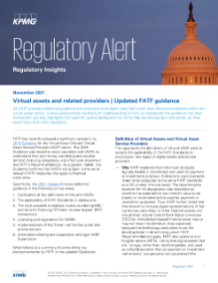 Virtual assets and related providers | Updated FATF guidance