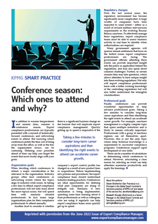 Conference Season: Which Ones to Attend and Why?