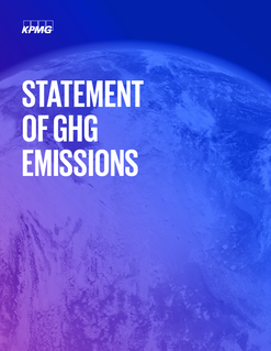 Statement of Greenhouse Gas (GHG) emissions