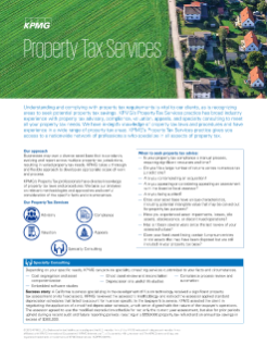 Property tax services 