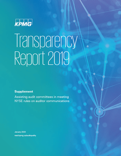 2019 Transparency Report NYSE Supplement (Released Jan. 21 2020)