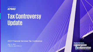 Tax Controversy Update
