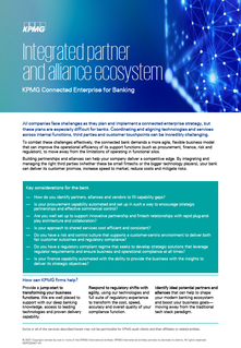 Integrated partner and alliance ecosystem