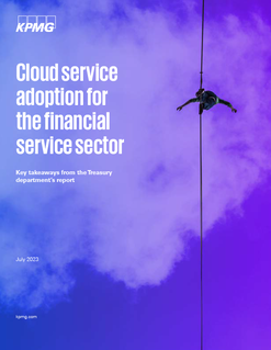 Cloud service adoption for the financial service sector