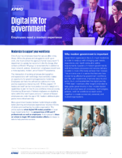 Digital HR for government