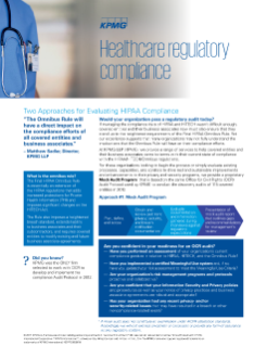 healthcare regulatory compliance