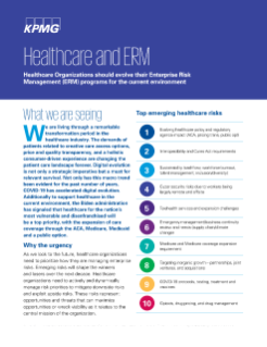 Healthcare and ERM