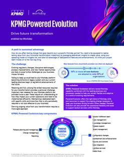 KPMG Powered Evolution For Workday