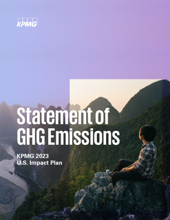 Statement of Greenhouse Gas (GHG) emissions