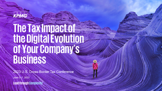 Tax as a Measure of Sustainability Cover artThe Tax Impact of the Digital Evolution of Your Company’s Business