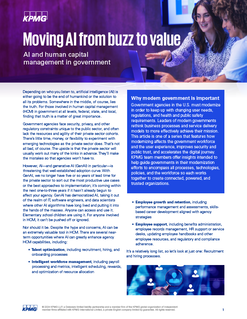Moving AI from buzz to value