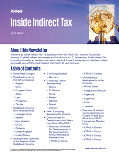 Inside Indirect Tax - April 2024