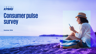 KPMG consumer pulse survey | Summer 2024 infographic