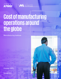 Cost of Manufacturing Operations Around the Globe