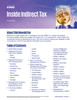 Inside Indirect Tax - June 2024