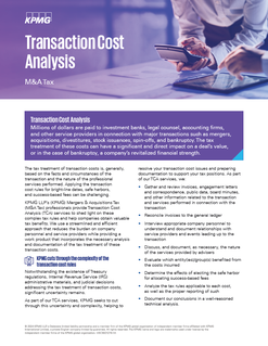 Transaction Cost Analysis