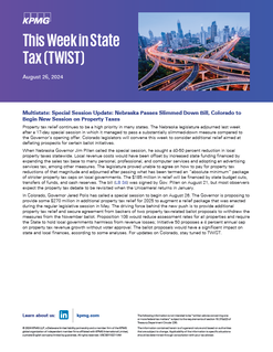 This Week in State Tax (TWIST)